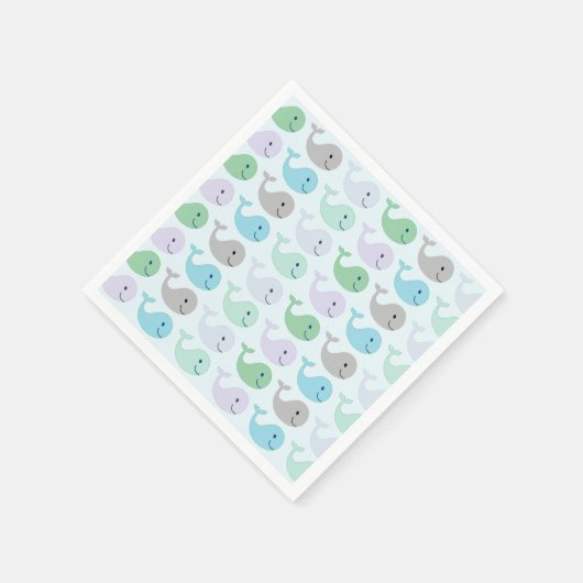 Stomme walvissen servetten (Hoek)