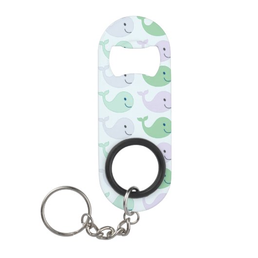 Stomme walvissen sleutelhanger flessenopener (Voorkant)