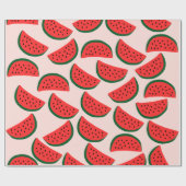 Stomme watermeloenwrapppapier cadeaupapier (Vlak)