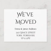 Stomme wij hebben de Nieuwe Aankondiging van het A Briefkaart (Voorkant)