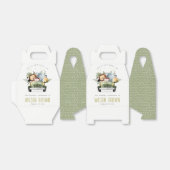 Stomme wilde tropische Oerwouden dieren in de auto Bedankdoosjes (Uitgevouwen)