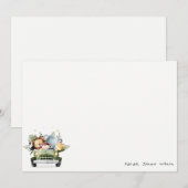 Stomme wilde tropische Oerwouden dieren in de auto Notitiekaartje (Voorkant / Achterkant)