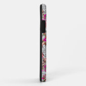 Stomme witte roze paisleypatronen Case-Mate iPhone case (Achterkant/rechts)