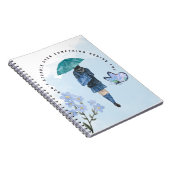 Stommel niet over iets achter je aan notitieboek (Rechterzijde)