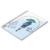 Stommel niet over iets achter je aan notitieboek (Linkerzijde)