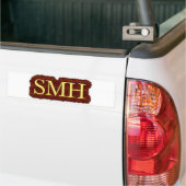Stommel voor de verkoop! bumpersticker (Op Truck)