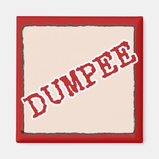 STOMMELING MAGNEET (Voorkant)