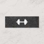 stommelinge | Personal Trainer (leisteen) Mini Visitekaartje (Voorkant)