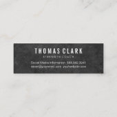 stommelinge | Personal Trainer (leisteen) Mini Visitekaartje (Achterkant)