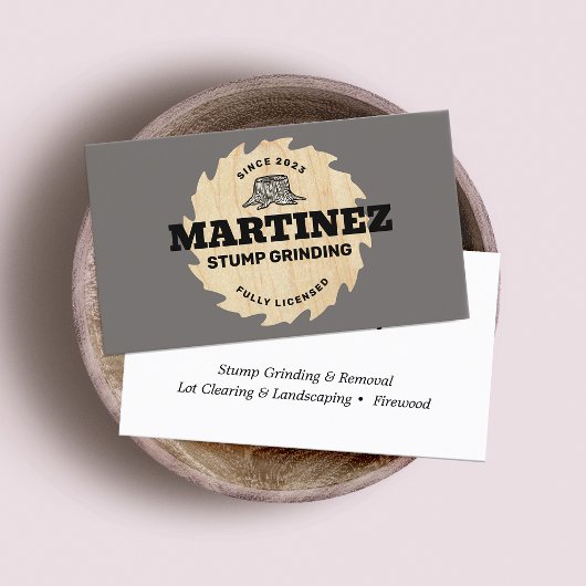 Stommelvormig | Boomservice en -verwijdering Visitekaartje