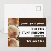 Stommelvormig Briefkaart (Voorkant / Achterkant)