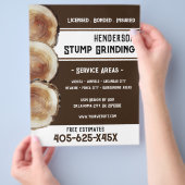 Stommelvormig Flyer (Hand)