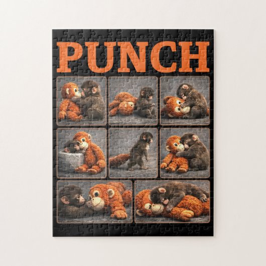 Stomp Baby Aap Legpuzzel (Verticaal)