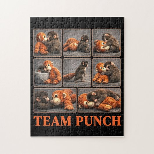 Stomp Baby Aapje Legpuzzel (Verticaal)