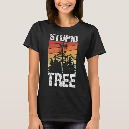 Stomp-boom Golf sport Frisbee Fans Disk Gol T-shirt (Voorkant)