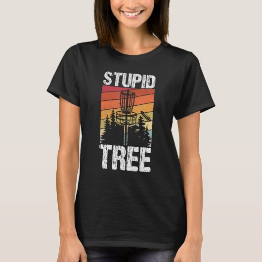 Stomp-boom Golf sport Frisbee Fans Disk Gol T-shirt (Voorkant)