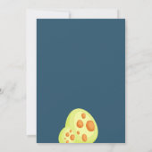 Stomp Chomp Dinomite Party Dinosaurus Verjaardag Kaart (Achterkant)