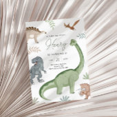 Stomp, Chomp en Brul! Dinosauriërs verjaardag Kaart
