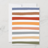 Stomp, Chomp en Roar. Dinosaurs Birthday Party Kaart (Achterkant)