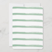 Stomp, Chomp en twee Waterverf Dinosaurus Verjaard Kaart (Achterkant)