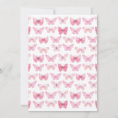 Stomp Chomp Roar Dinosaur Girl 1st Birthday Kaart (Achterkant)