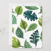 Stomp Chomp Roar Dinosaurus 3e Verjaardagsfeest Kaart (Achterkant)