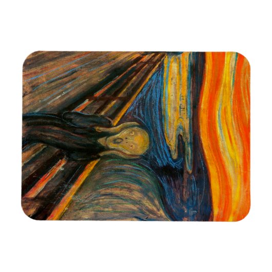 Stomp de schreeuwmagneet magneet (Horizontaal)