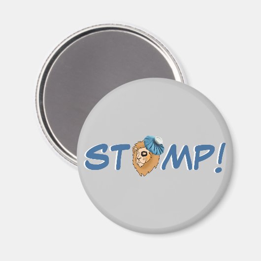 STOMP! - Detroit-Football Magneet (Voorkant / Achterkant)