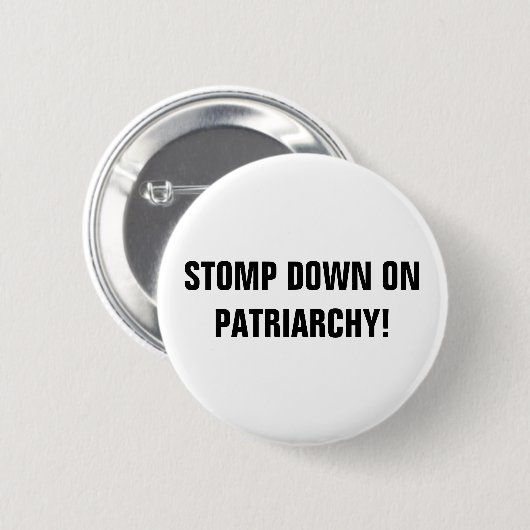 STOMP DOP OP PATRIARCHY BUTTON (Voorkant /achterkant)