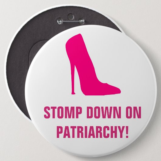 STOMP DOP OP PATRIARCHY BUTTON (Voorkant /achterkant)