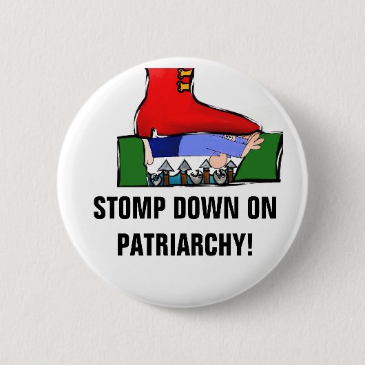 STOMP DOP OP PATRIARCHY BUTTON (Voorkant)