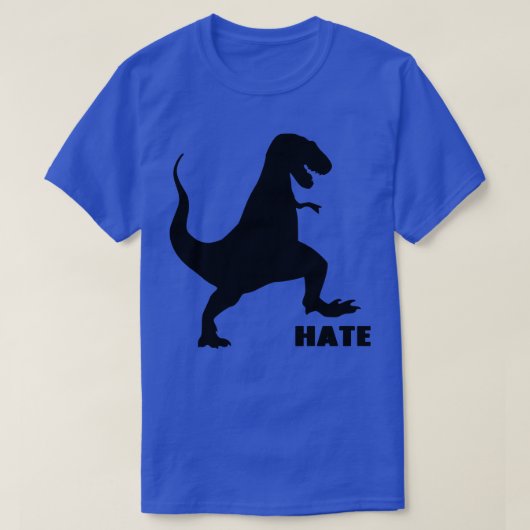 Stomp haat dinosaurus t-shirt (Design voorkant)