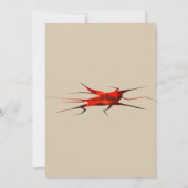 Stomp op Dino Verjaardag Kaart (Achterkant)