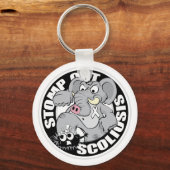 Stomp out Scoliosis Sleutelhanger (Voorkant)