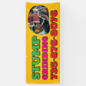 Stomp Slijpen Custom Banner (Verticaal)