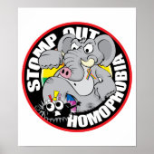 Stomp uit Homofobie Poster (Voorkant)
