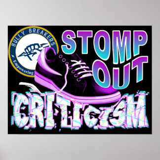 Stomp uit Kritiek Poster
