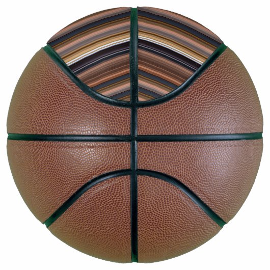 Stompblauwe strepen basketbal (Rechts)