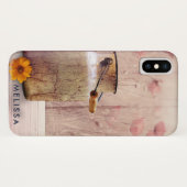 Stompen kan landstijl op hout Case-Mate iPhone case (Achterkant (horizontaal))