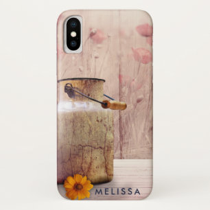 Stompen kan landstijl op hout Case-Mate iPhone case