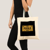 Stompen met Amerikaanse vlag Silhouette Tote Bag (Voorkant (product))