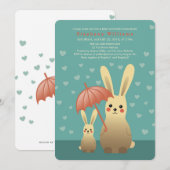 Stompen met Baby shower Kaart (Voorkant / Achterkant)