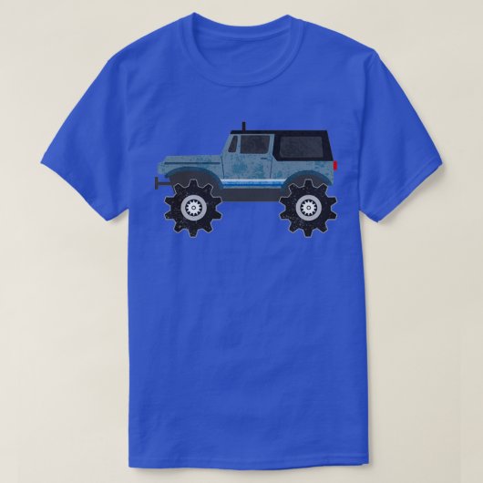 STOMPER 4x4  grijs T-shirt (Design voorkant)