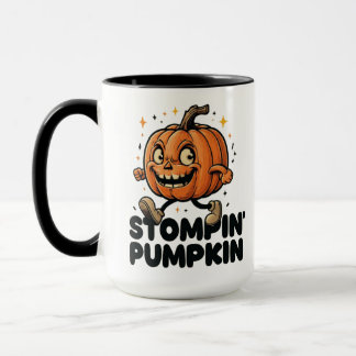 Stompin Pumpkin Halloween Mok