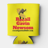 Stomping mad California Grizzly koozie (Voorkant)