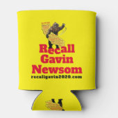 Stomping mad California Grizzly koozie (Achterkant)