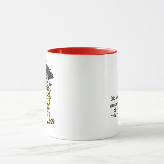 Stompzinnigheid Humor Mok (Midden)