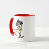 Stompzinnigheid Humor Mok (Voorkant links)