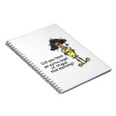 Stompzinnigheid Humor Notitieboek (Rechterzijde)