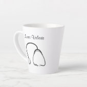 Stomthoscoop Verpleegkundigen Latte Mok (Linkerhoek)